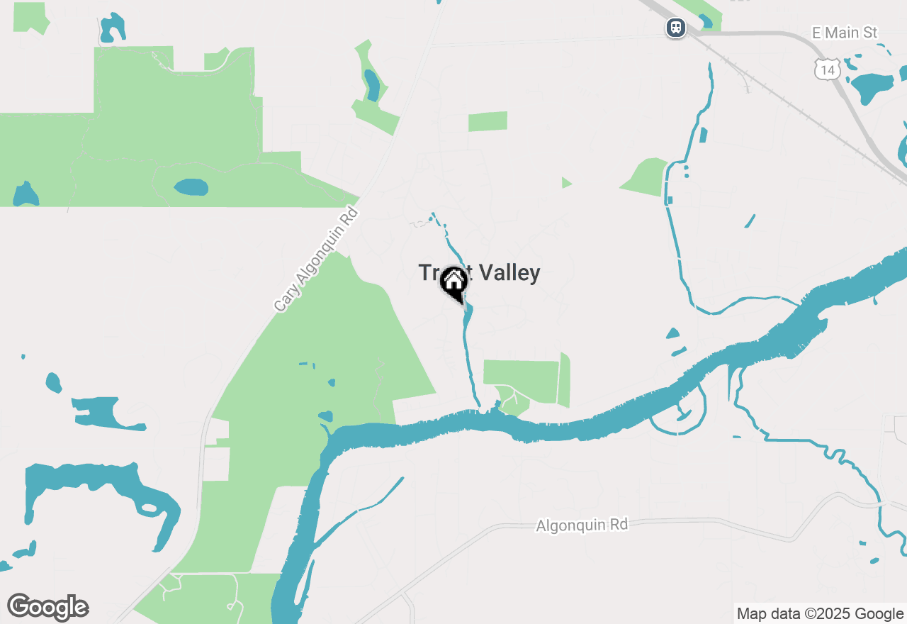 Map of 225 Brookbridge Road, Trout Valley, IL 60013
