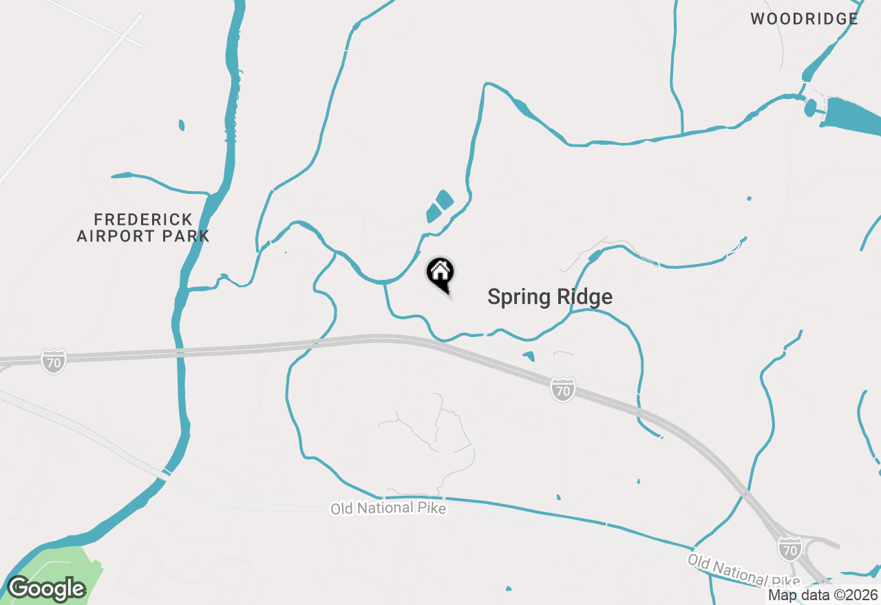 Map of 6203 Cliffside Terrace, Frederick, MD 21701