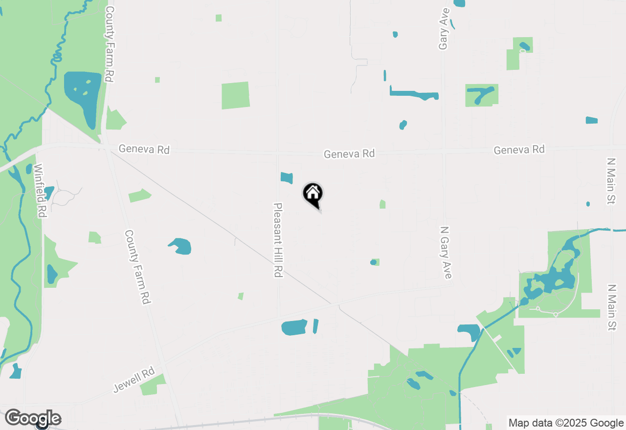 Map of 26w065 Jerome Avenue, Wheaton, IL 60187