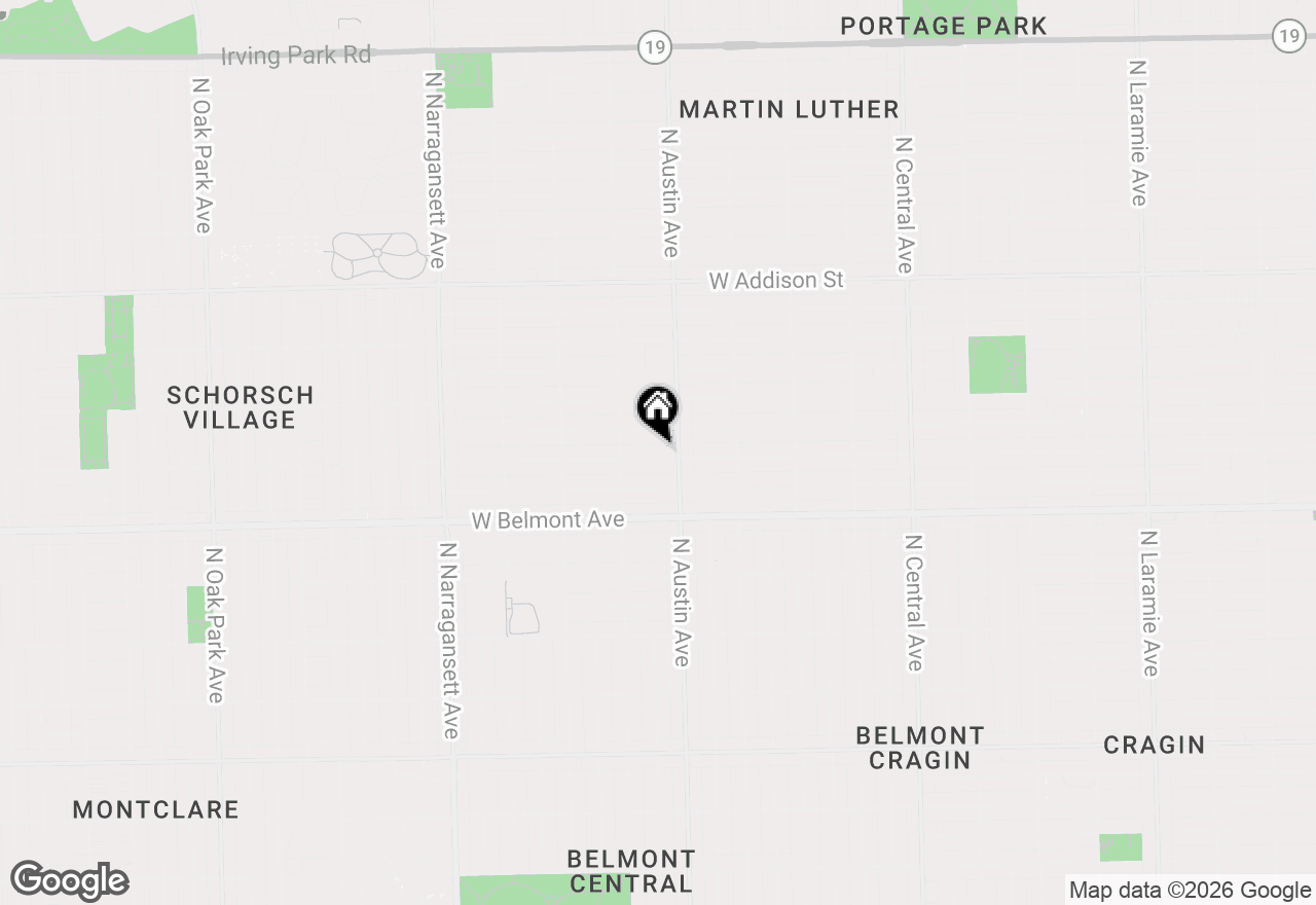 Map of 6018 W School Street, Chicago, IL 60634