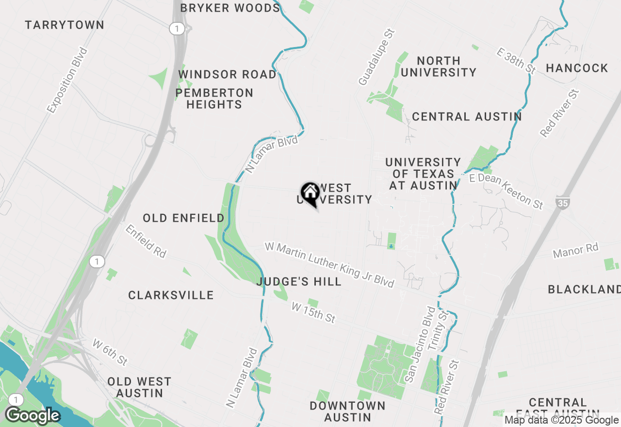 Map of 2210 Pearl St #306, Austin, TX 78705