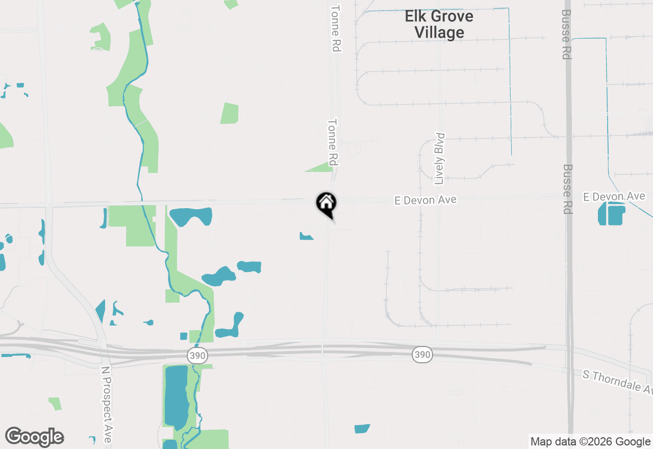 Map of 101 Driscoll Lane #6, Wood Dale, IL 60191