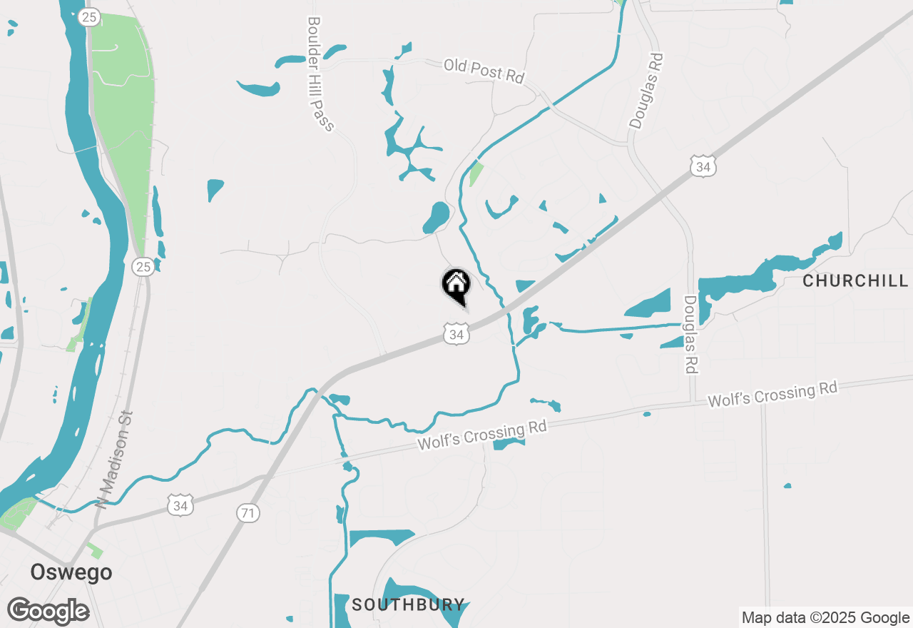 Map of 420 Chesterfield Court #420, Oswego, IL 60543
