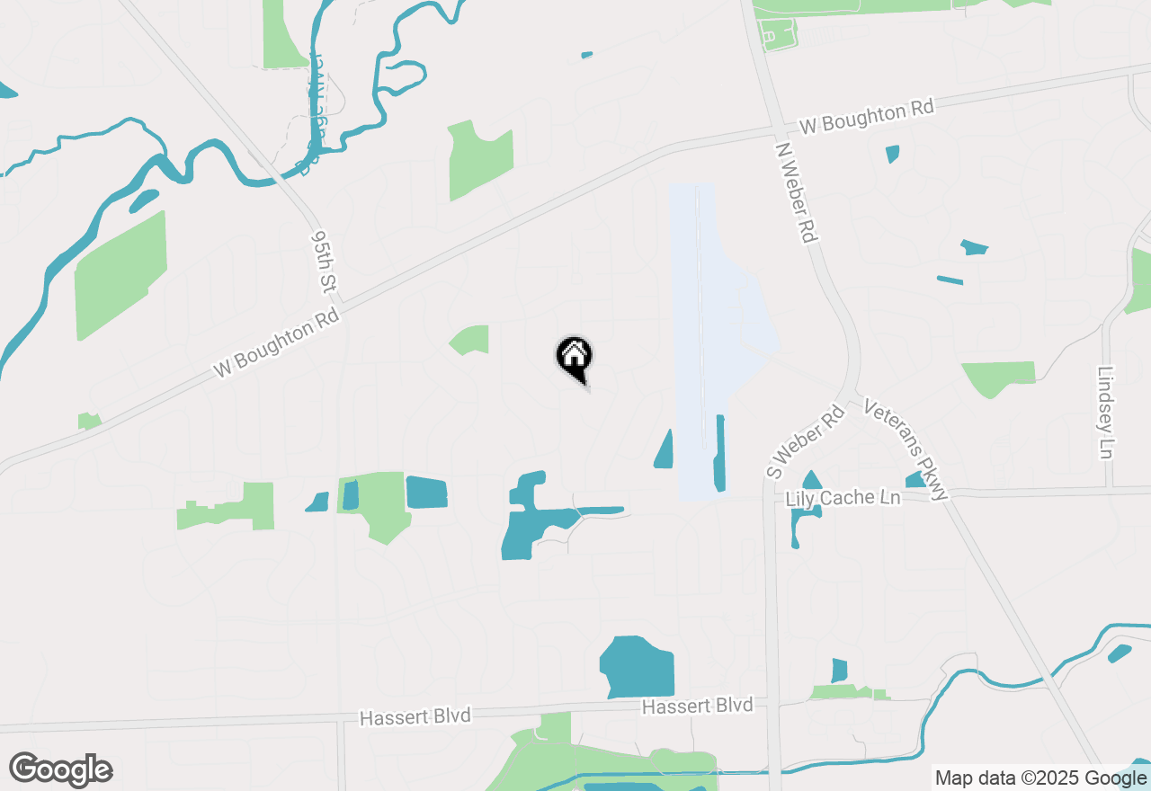 Map of 1449 Mesa Drive, Bolingbrook, IL 60490