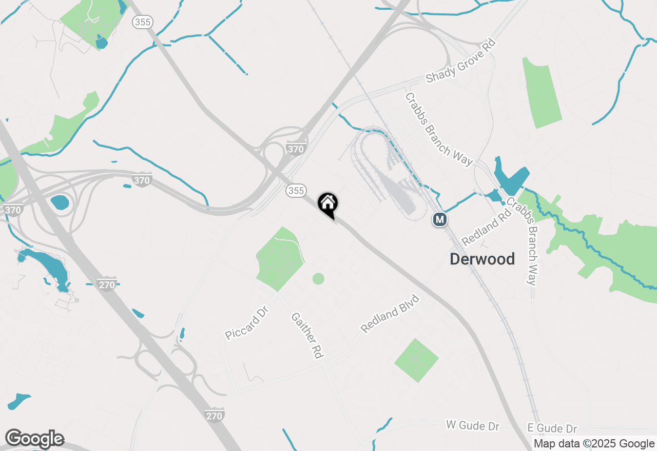 Map of 2017 Henson Norris Street, Rockville, MD 20850