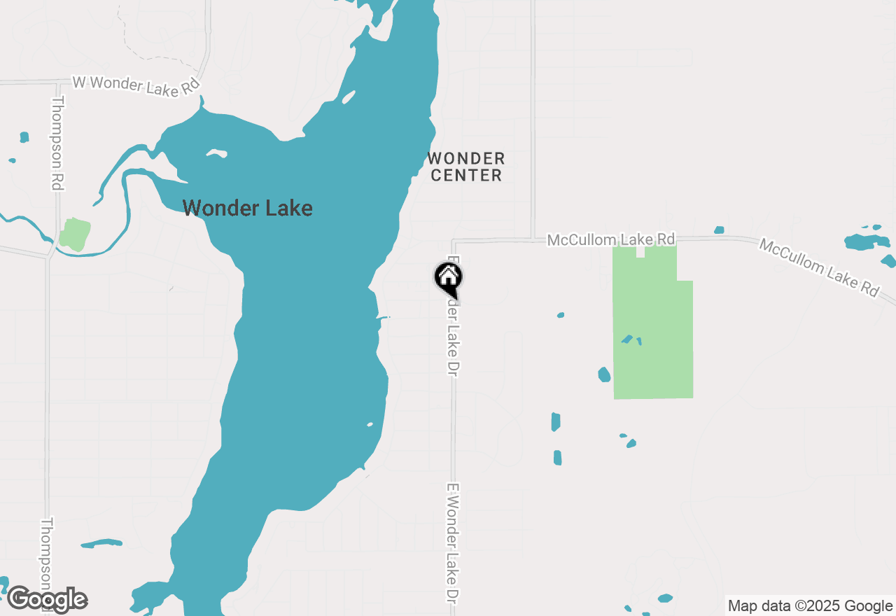 Map of 3821 E Wonder Lake Road, Wonder Lake, IL 60097