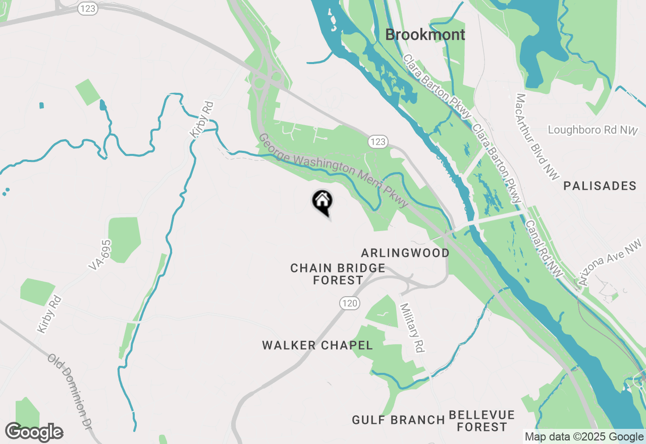 Map of 4054 41st Street, Mclean, VA 22101