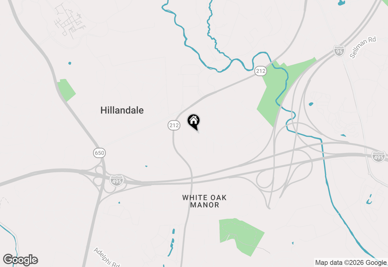 Map of 10115 Chickadee Lane, Hyattsville, MD 20783