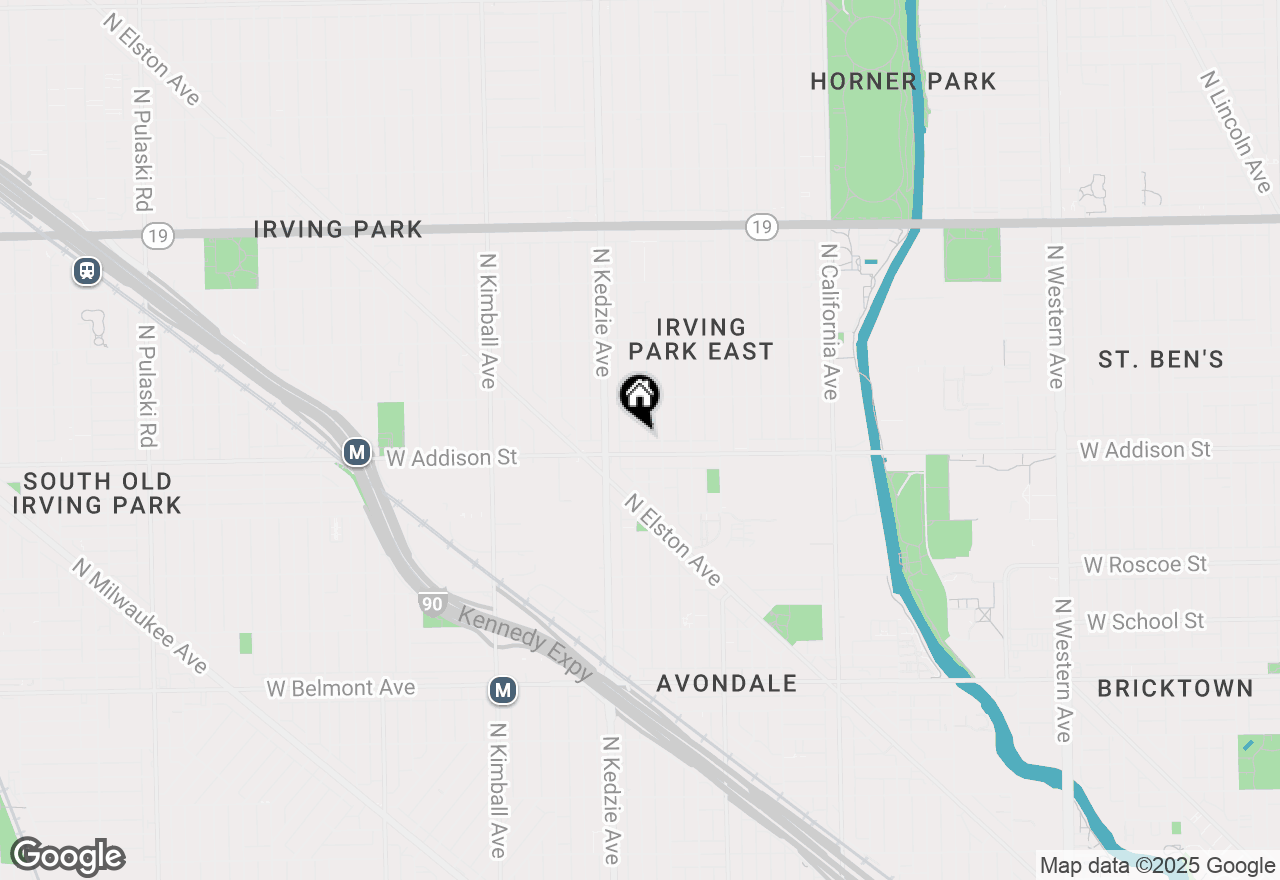 Map of 3615 N Troy Avenue #2, Chicago, IL 60618