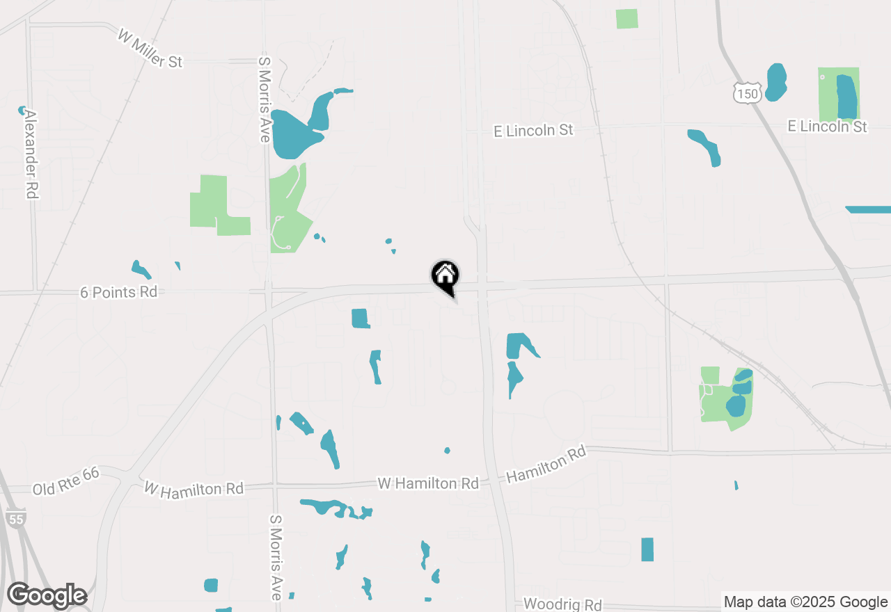 Map of 109 Urban Street #20, Bloomington, IL 61704