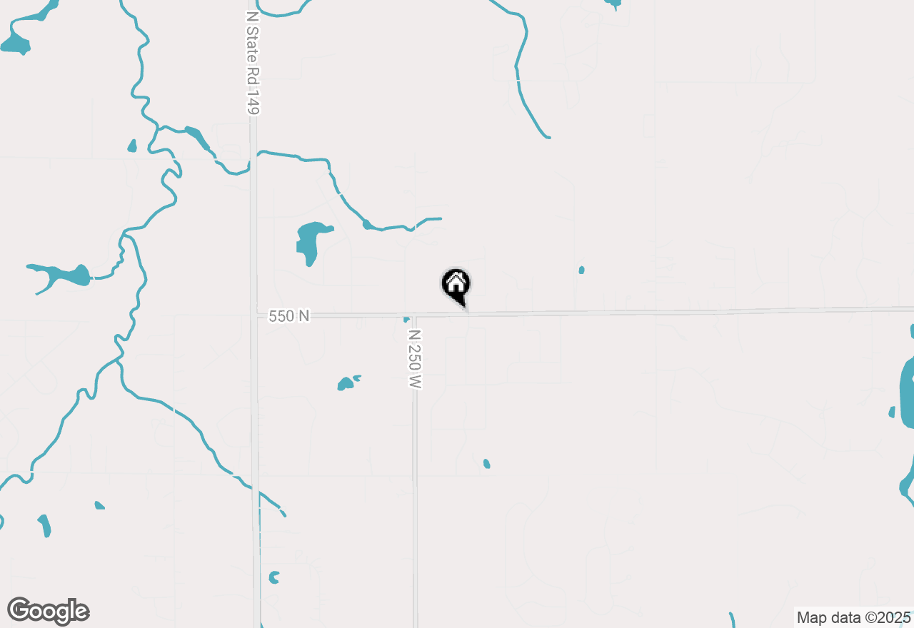 Map of 1150 W 550 N, Valparaiso, IN 46385