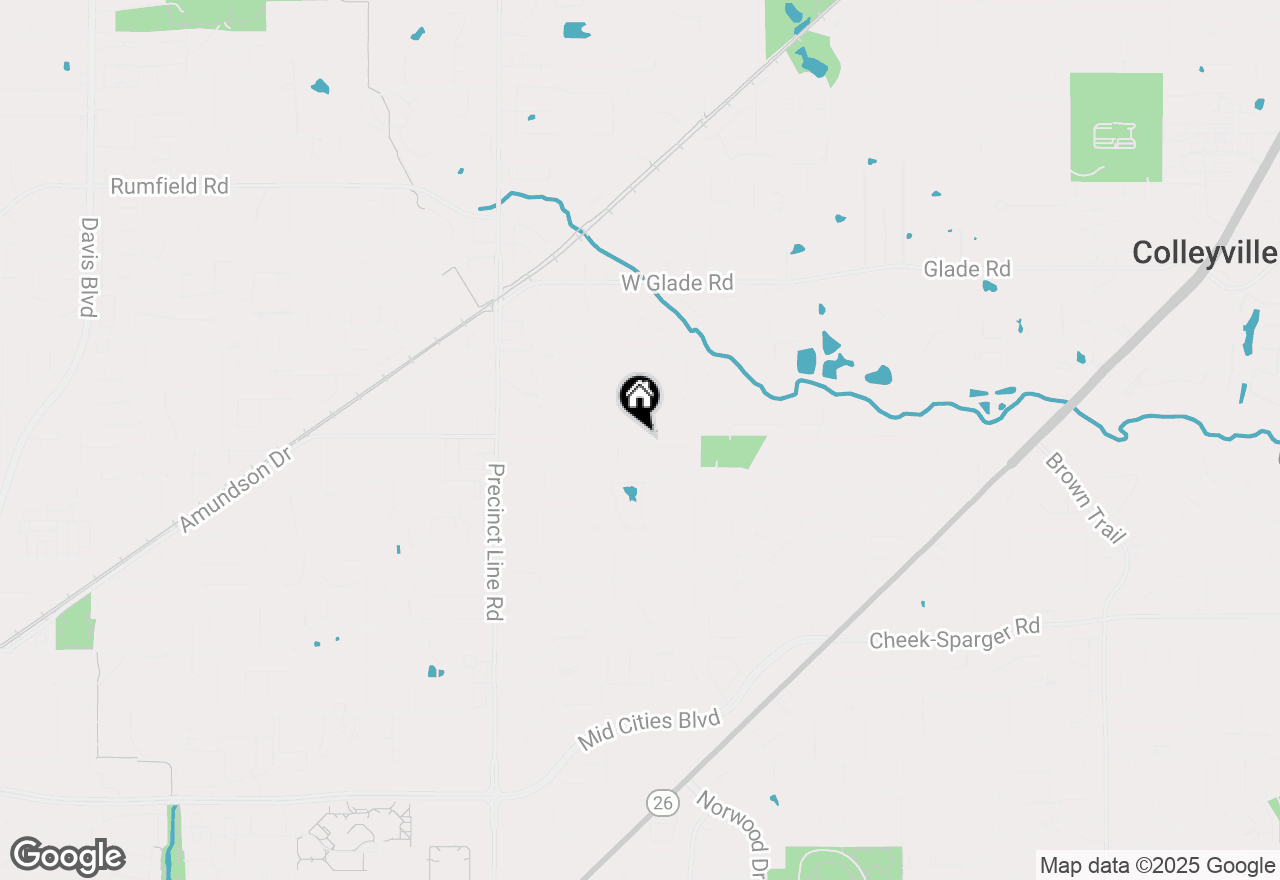 Map of 3001 Hurstview Drive, Hurst, TX 76054