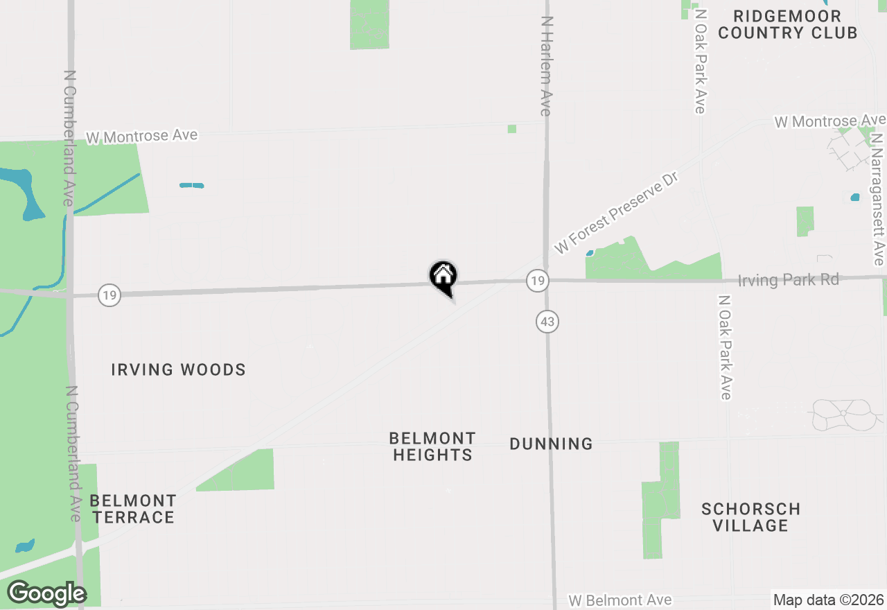 Map of 3916 N Osceola Avenue, Chicago, IL 60634
