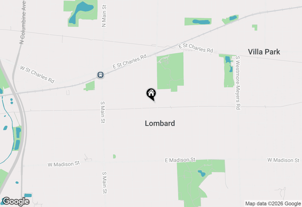 Map of 303 S Lombard Avenue, Lombard, IL 60148