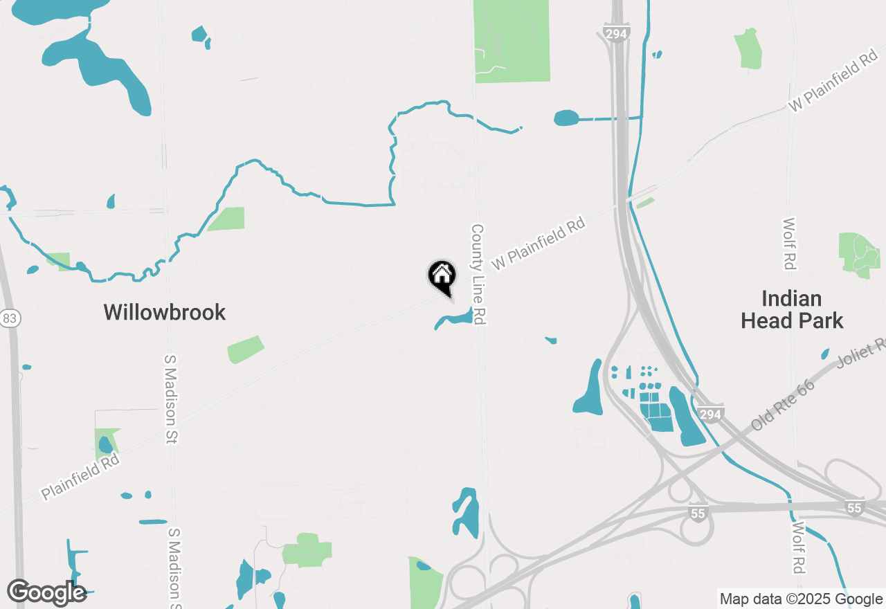 Map of 1101 Kenmare Drive, Burr Ridge, IL 60527