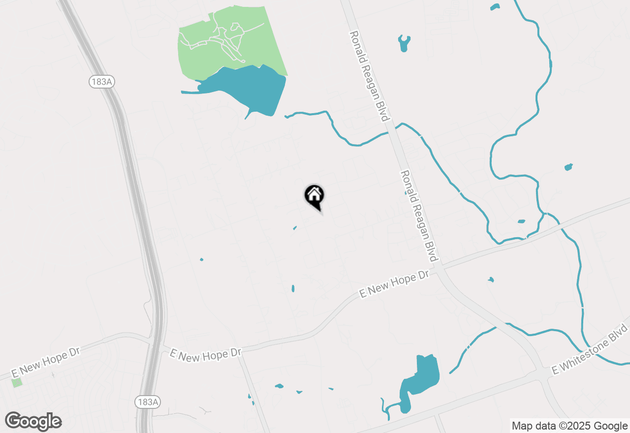 Map of 2200 Downing Ln, Leander, TX 78641