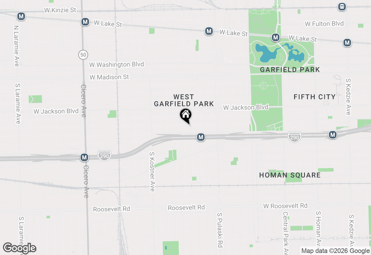 Map of 4157 W Van Buren Street, Chicago, IL 60624