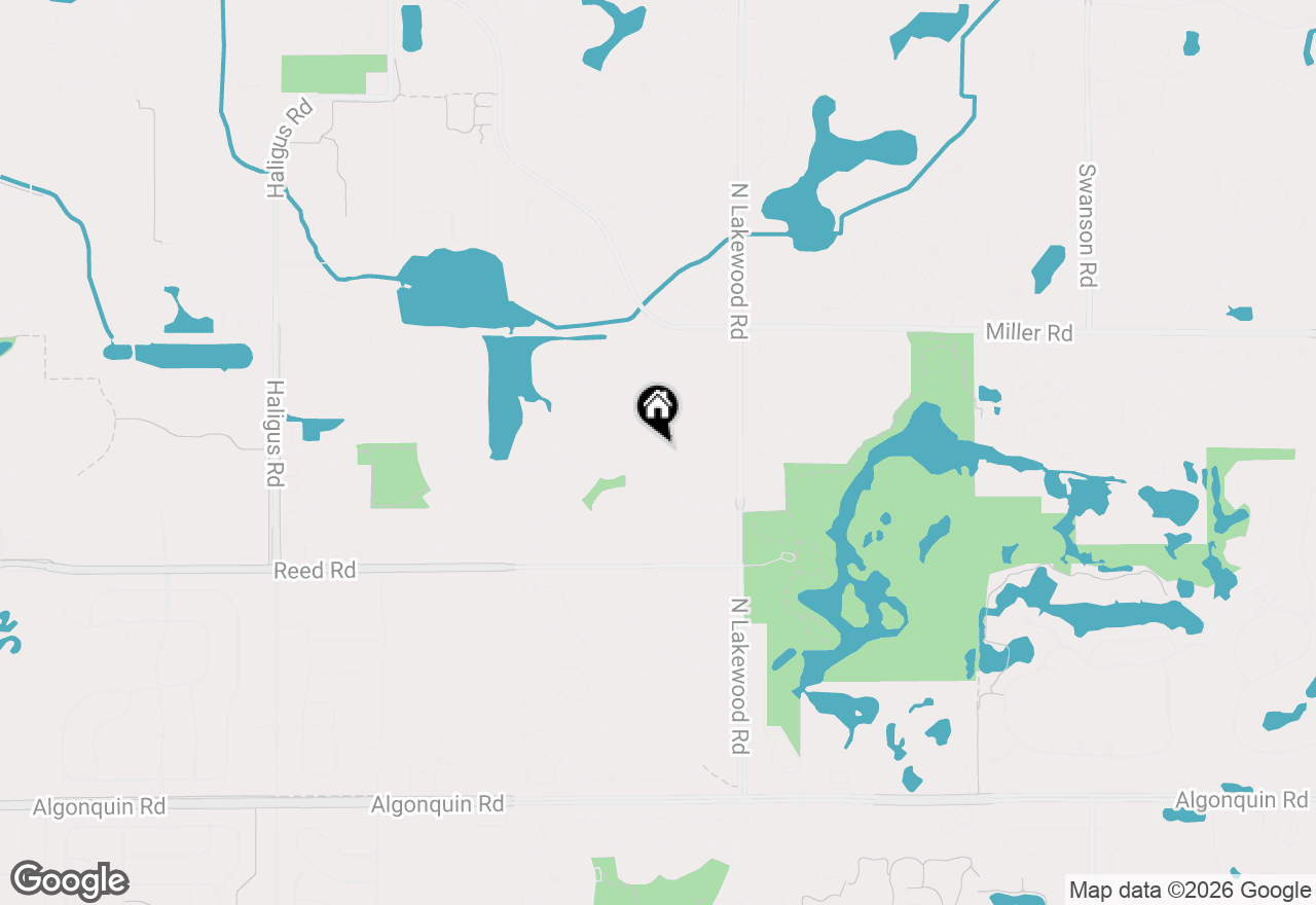 Map of 871 Taralon Trail, Lake In The Hills, IL 60156