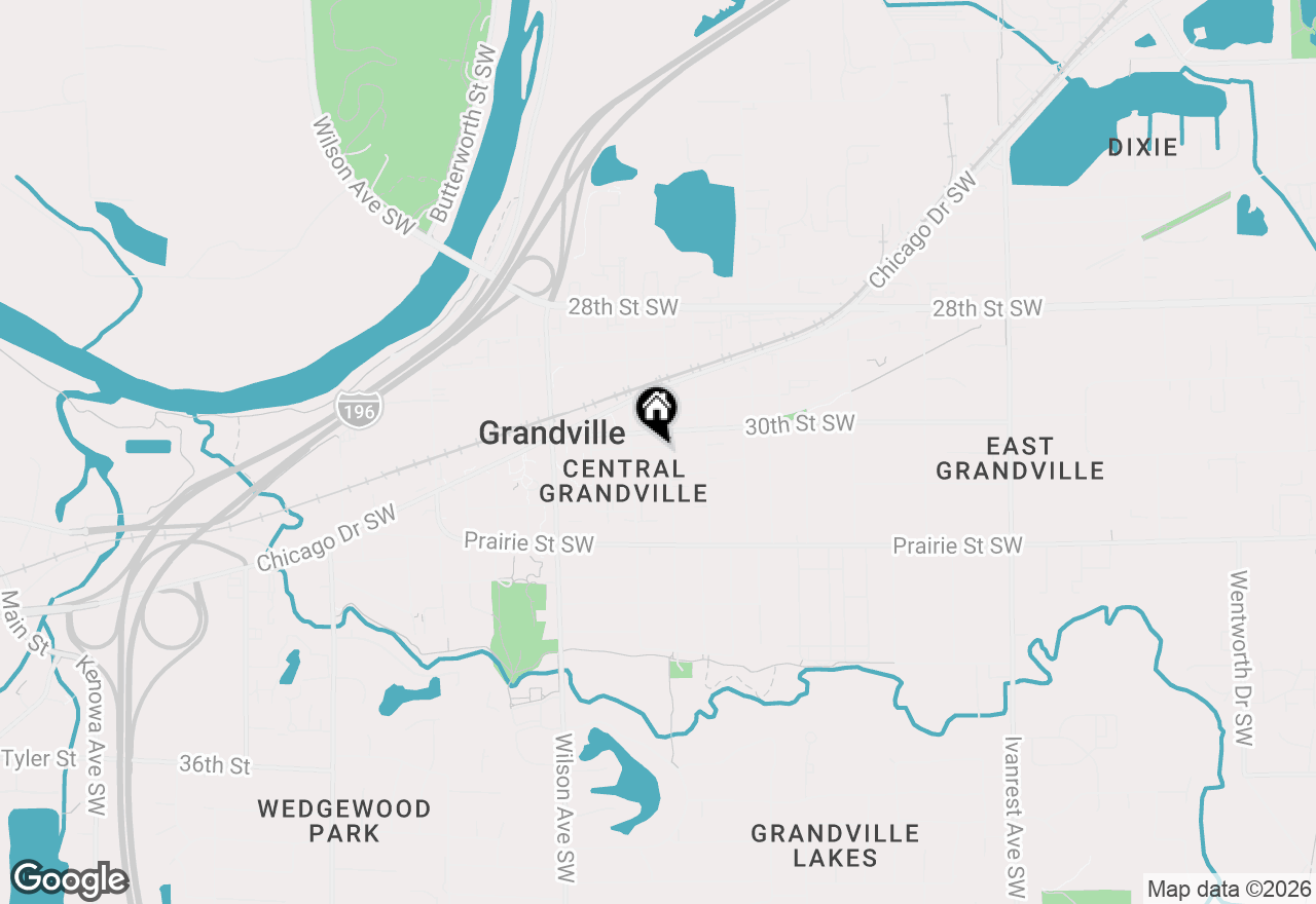 Map of 3825 Grand Street Sw, Grandville, MI 49418