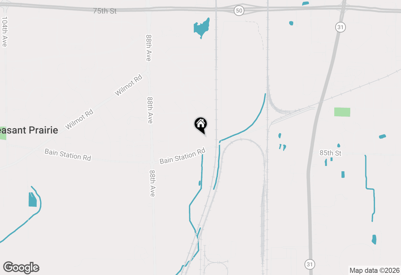 Map of 8557 Summit Pl, Pleasant Prairie, WI 53158