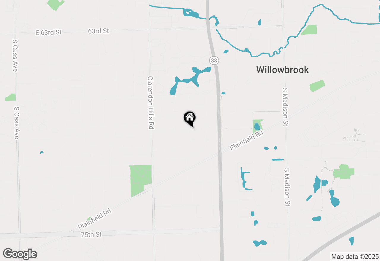 Map of 6901 Eleanor Place, Darien, IL 60561