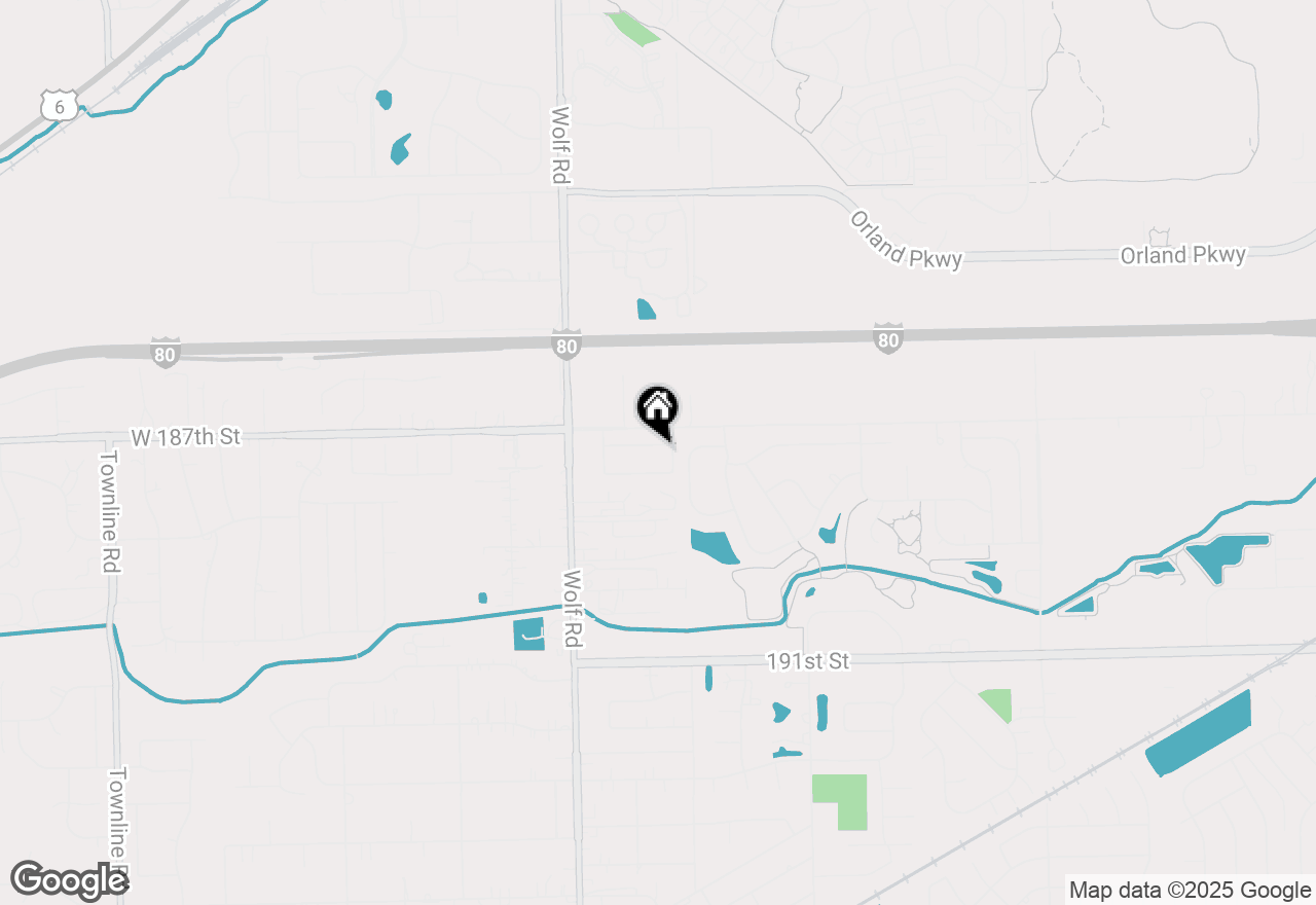 Map of 11043 Quail Drive, Mokena, IL 60448