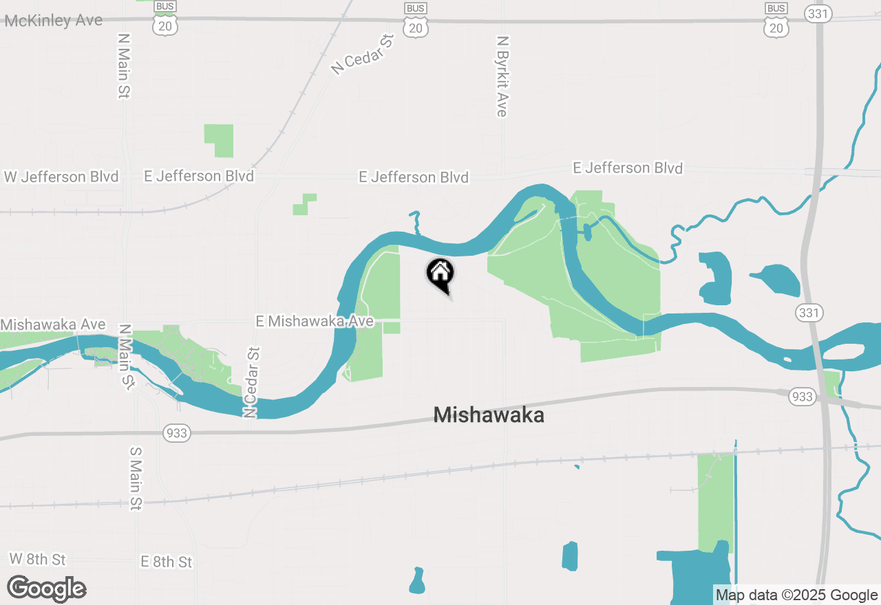 Map of 630 Studebaker Street, Mishawaka, IN 46544