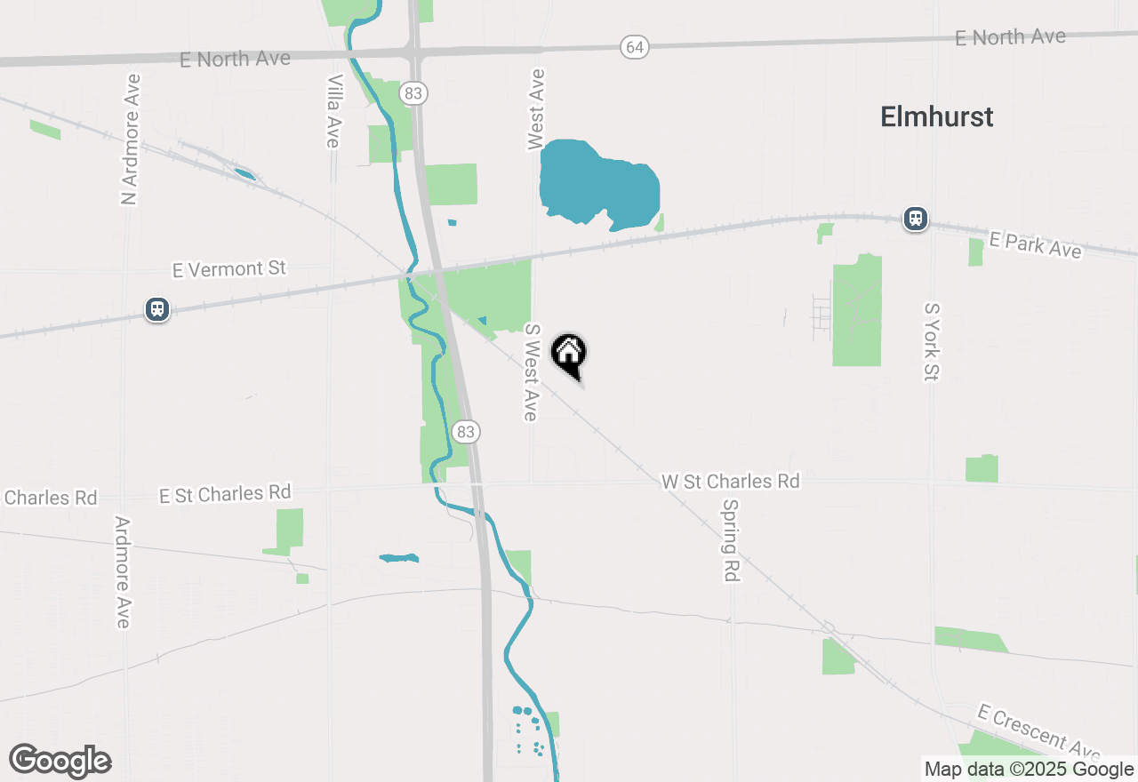 Map of 508 W Alma Street, Elmhurst, IL 60126