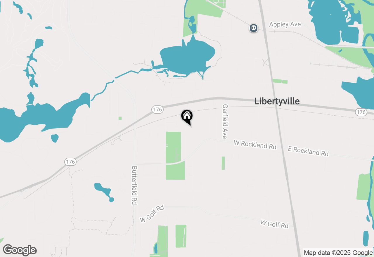 Map of 402 Drake Street, Libertyville, IL 60048