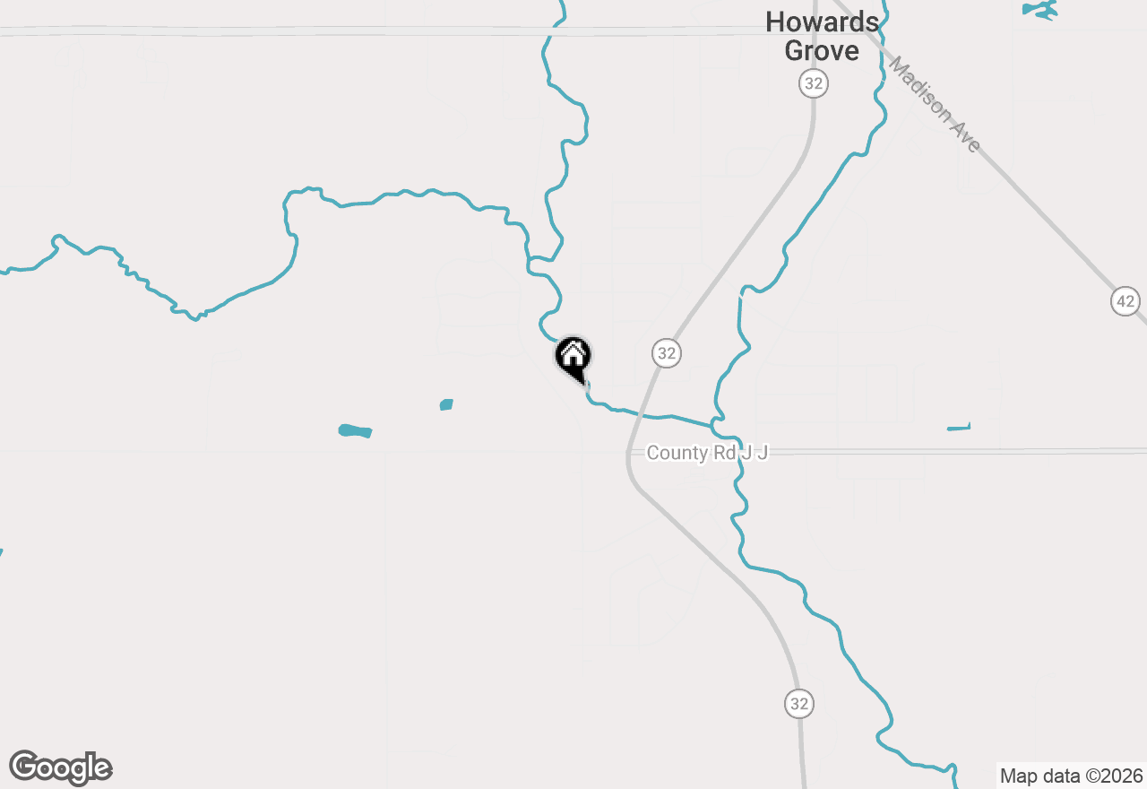 Map of 1209 Stonebridge Dr, Howards Grove, WI 53083