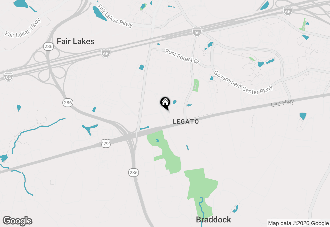 Map of 12207 Tenbury Terrace, Fairfax, VA 22030
