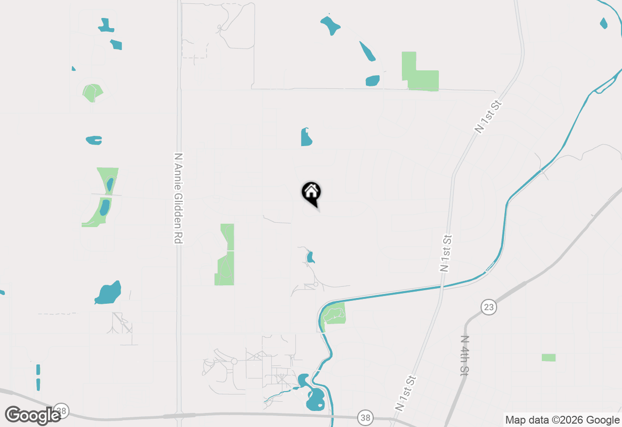 Map of 649 Fox Hollow Court, Dekalb, IL 60115