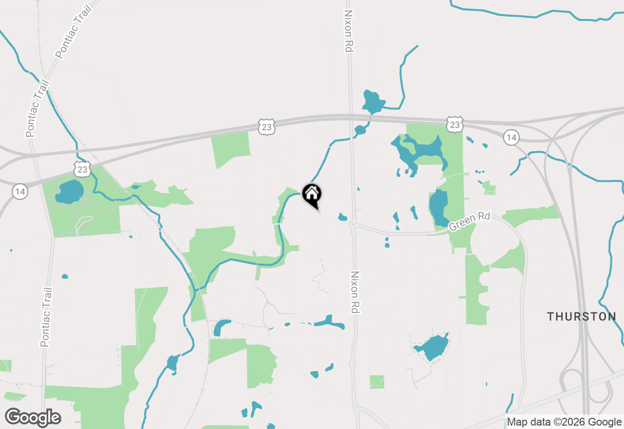 Map of 3000 N Spurway Drive, Ann Arbor, MI 48105