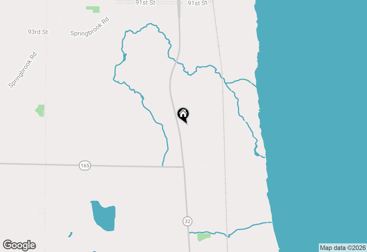 Map of 10011 Sheridan Rd, Pleasant Prairie, WI 53158