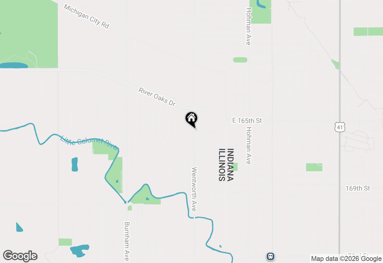 Map of 1380 Wentworth Avenue, Calumet City, IL 60409