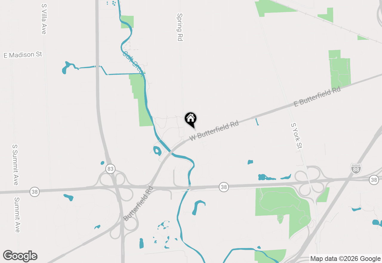 Map of 1034 S Saylor Avenue, Elmhurst, IL 60126