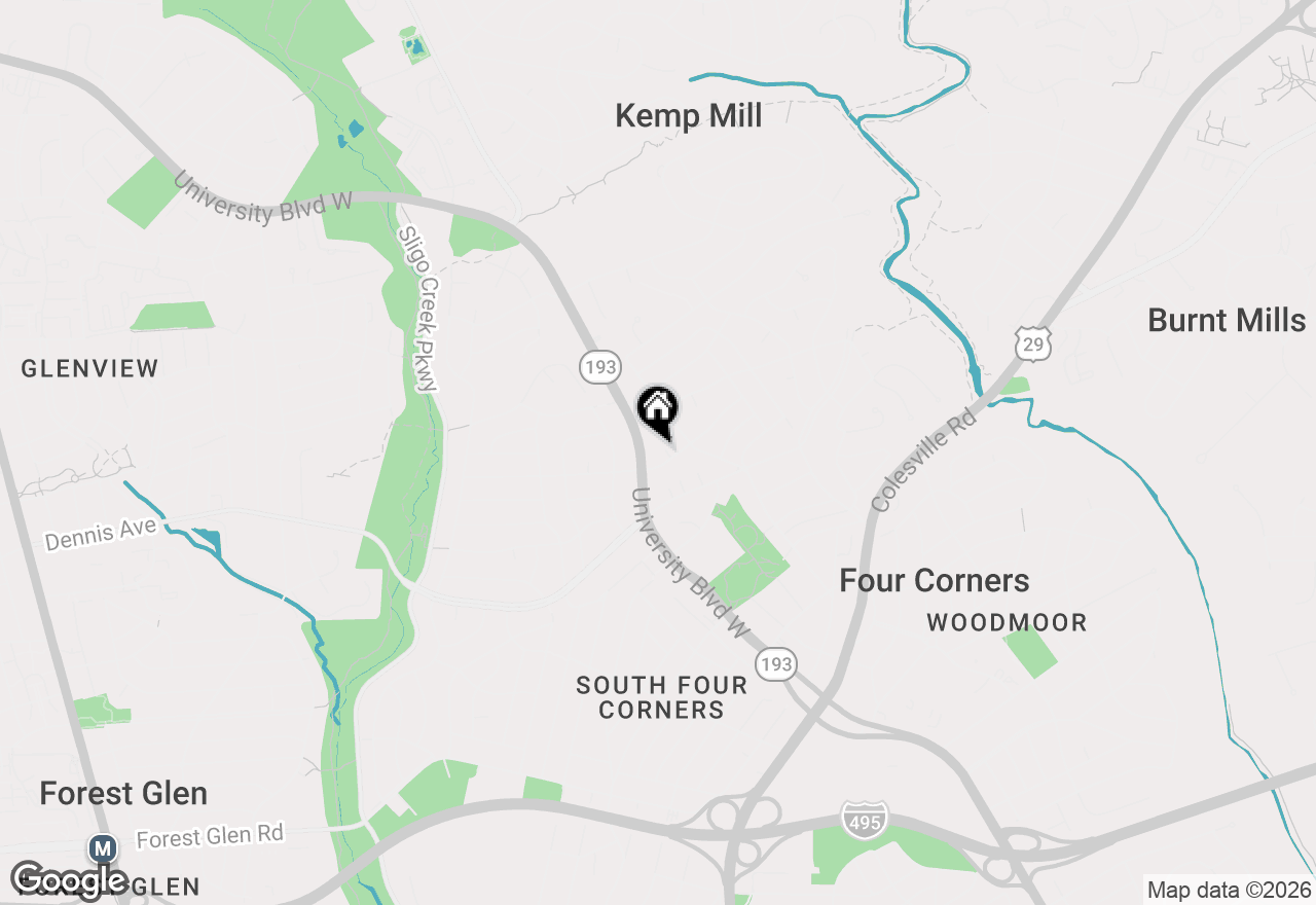 Map of 513 Kerwin Court, Silver Spring, MD 20901