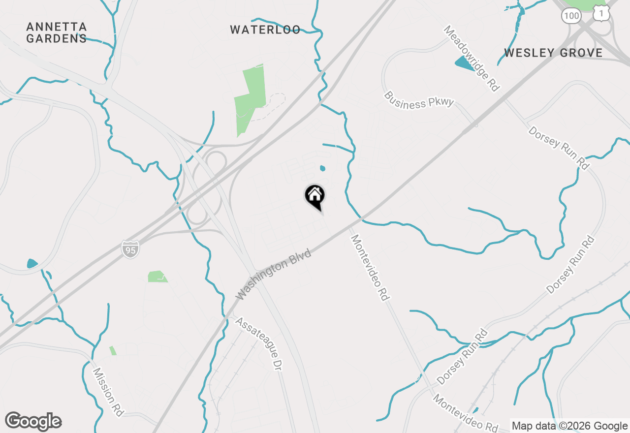 Map of 7610 Golden Slumber Lane, Elkridge, MD 21075