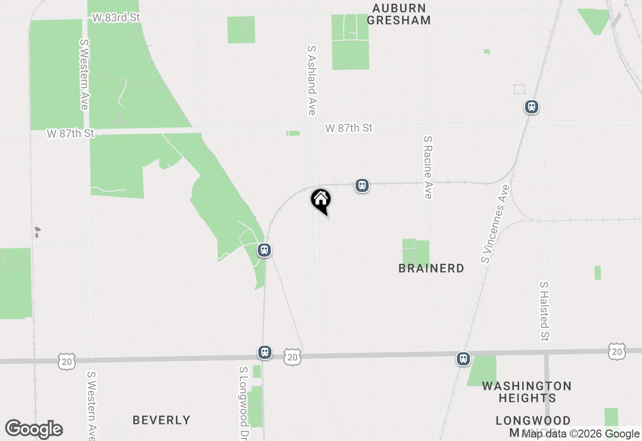 Map of 9011 S Ashland Avenue, Chicago, IL 60620