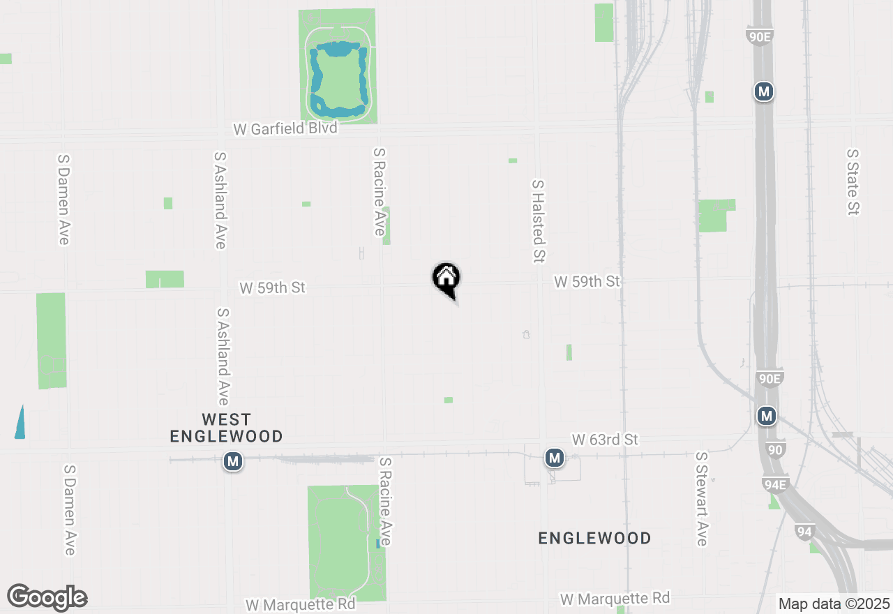 Map of 5935 S Carpenter Street, Chicago, IL 60621