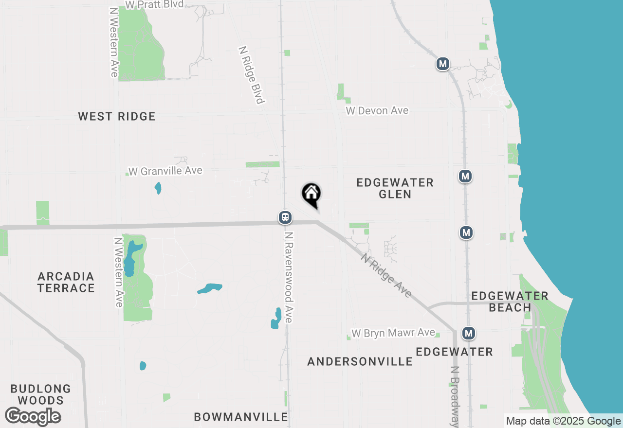 Map of 6029 N Ridge Avenue, Chicago, IL 60660