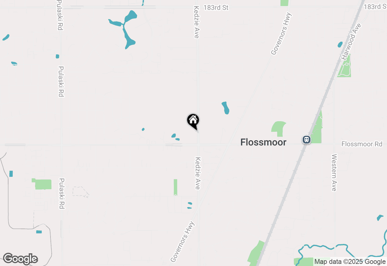 Map of 19020 Kedzie Avenue, Homewood, IL 60430