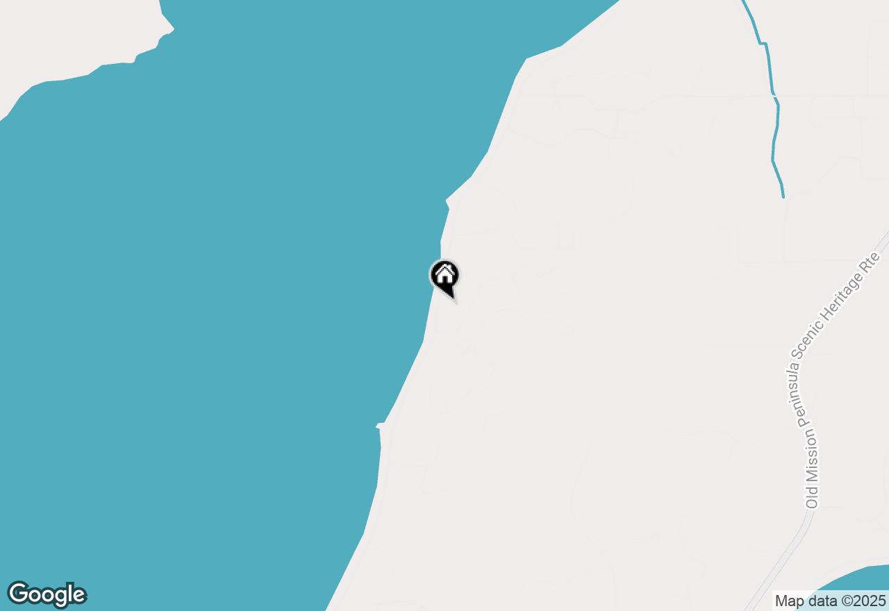 Map of 11332 Peninsula Drive, Traverse City, MI 49686