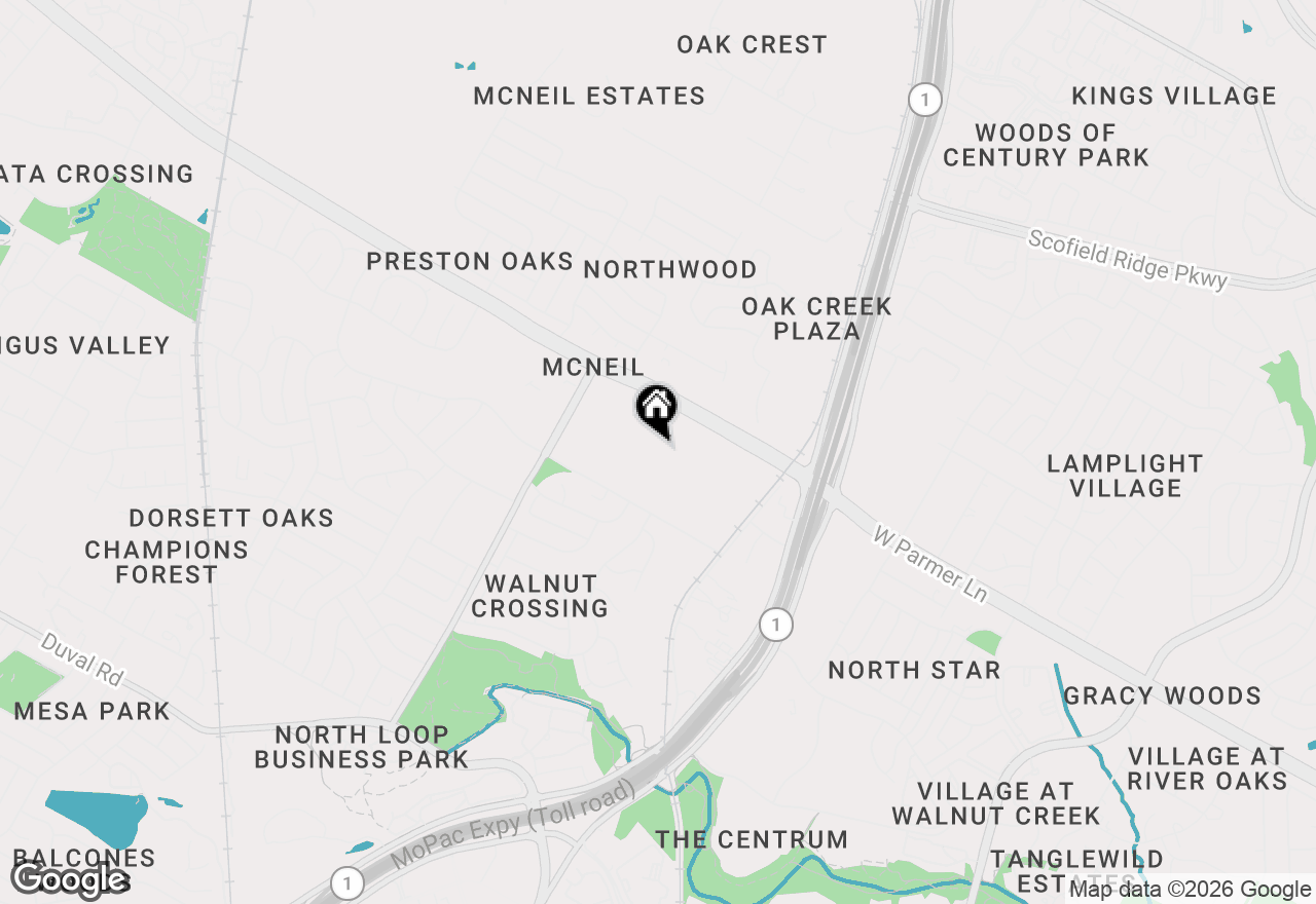 Map of 3401 W Parmer Ln #01721, Austin, TX 78727