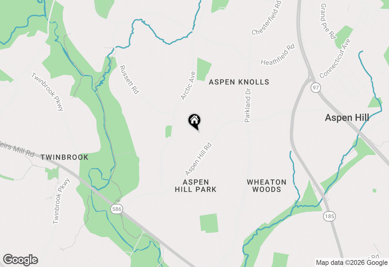 Map of 4709 Iris Place, Rockville, MD 20853