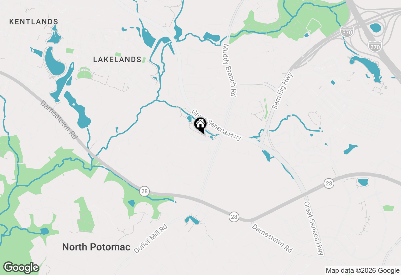 Map of 913 Hillside Lake Terrace #413, Gaithersburg, MD 20878