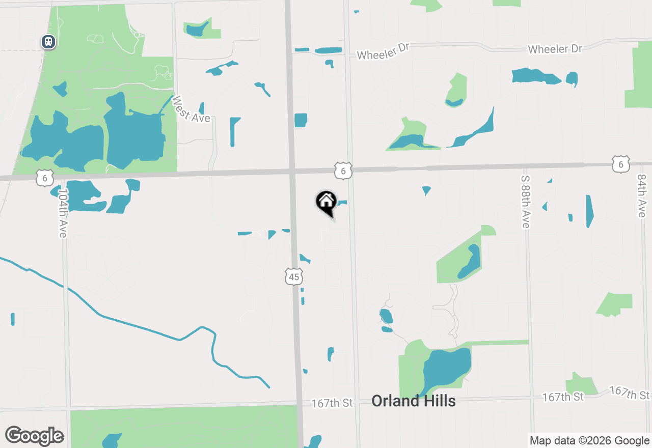 Map of 16040 Boardwalk Lane #3D, Orland Park, IL 60467