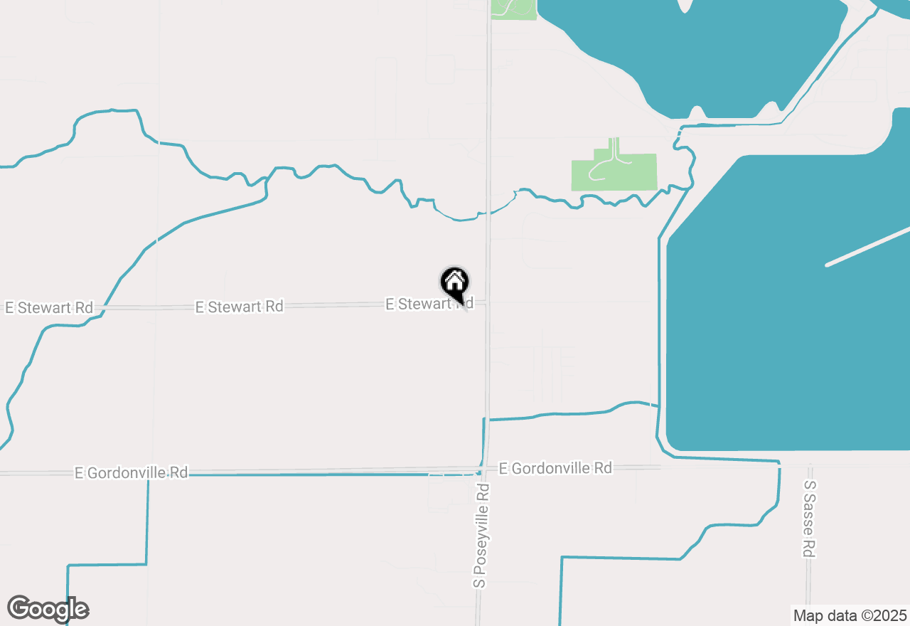 Map of 2958 E Stewart Road, Midland, MI 48640