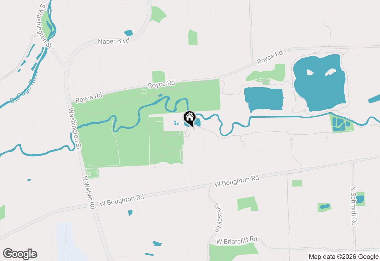 Map of 527 Springwood Lane, Bolingbrook, IL 60440