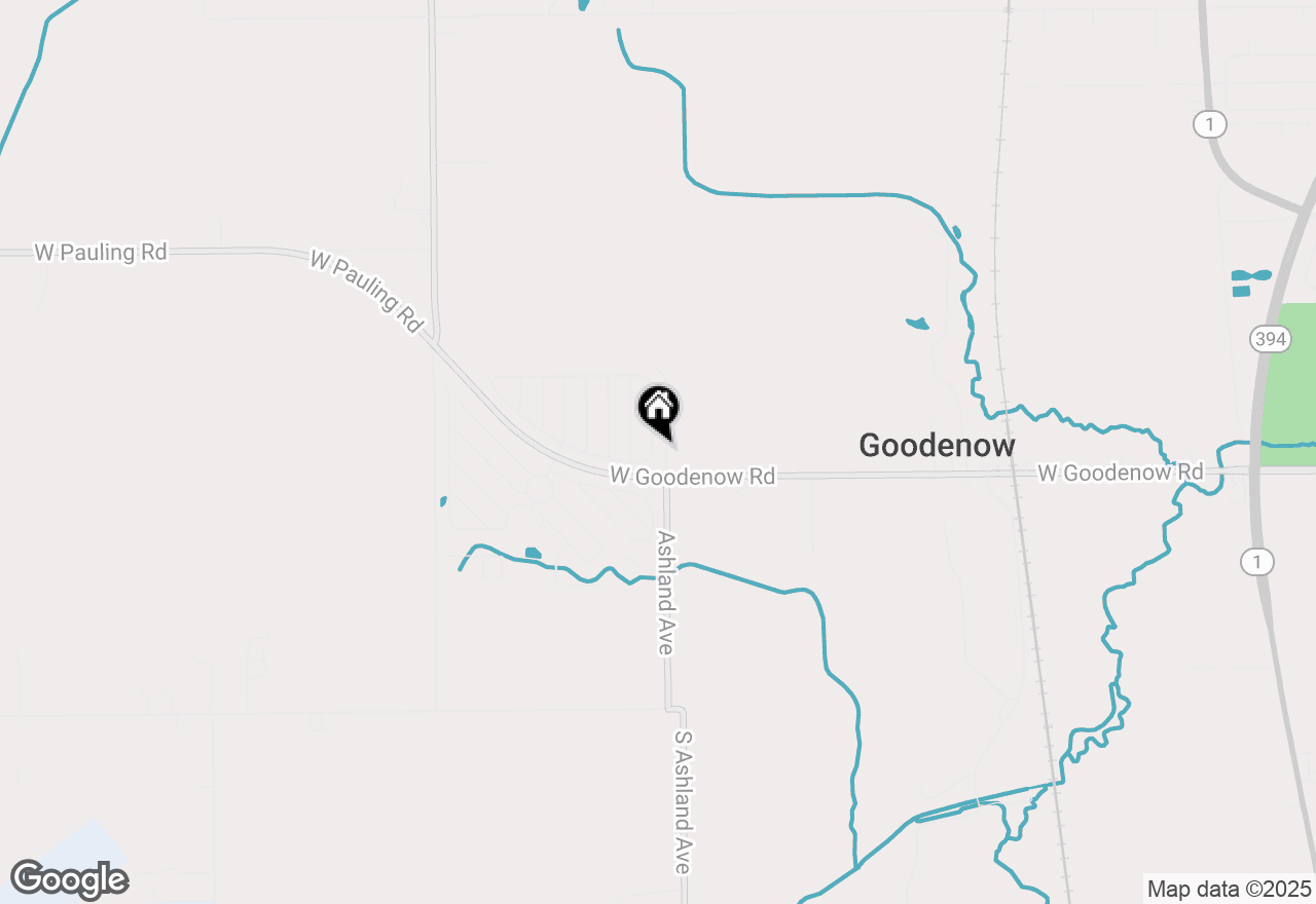 Map of 33 Partridge Lane, Beecher, IL 60401